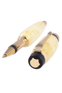 Шариковая ручка из янтаря «Самат»