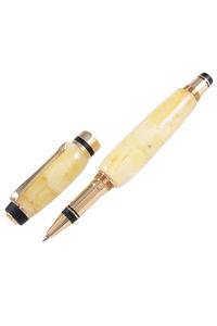 Шариковая ручка из янтаря «Самат»