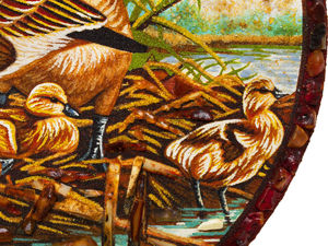 «Дикие утки с утятами»