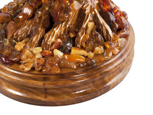 Янтарное дерево-бонсай