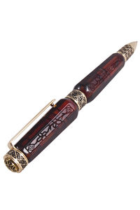 Янтарная шариковая ручка «Узор»