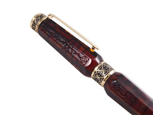 Янтарная шариковая ручка «Узор»