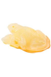 Сувенир из янтаря «Лягушка»