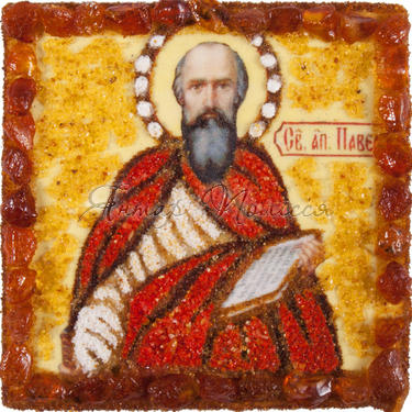 Сувенирный магнит-оберег «Святой апостол Павел»