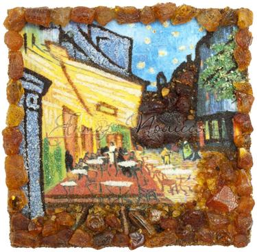Сувенірний магніт «Тераса нічного кафе в Арлі» (Вінсент ван Гог)