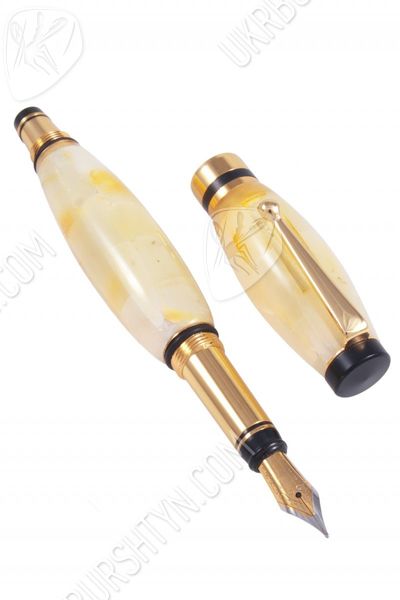 Перьевая ручка из янтаря «Самат»