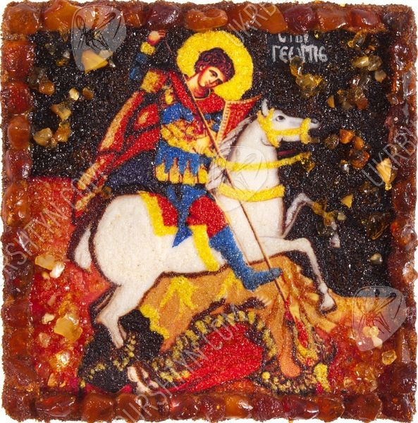 Сувенирный магнит-оберег «Георгий Победоносец»