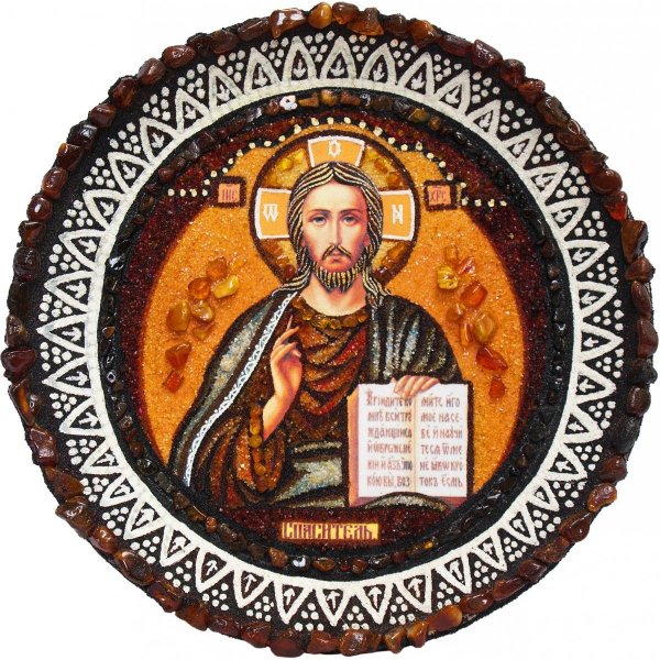 Оберег с изображением Иисуса Христа (Казанская икона)