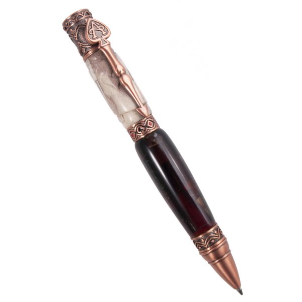 Ручка с резбленным рогом «Азарт»