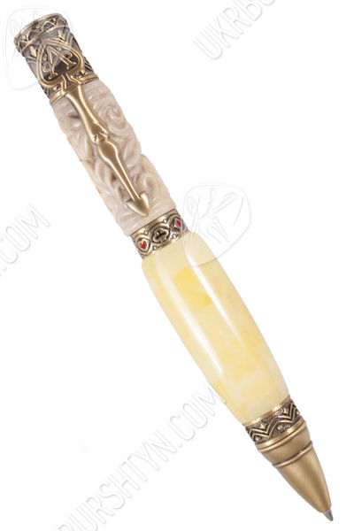 Ручка с резбленным рогом косули «Азарт»