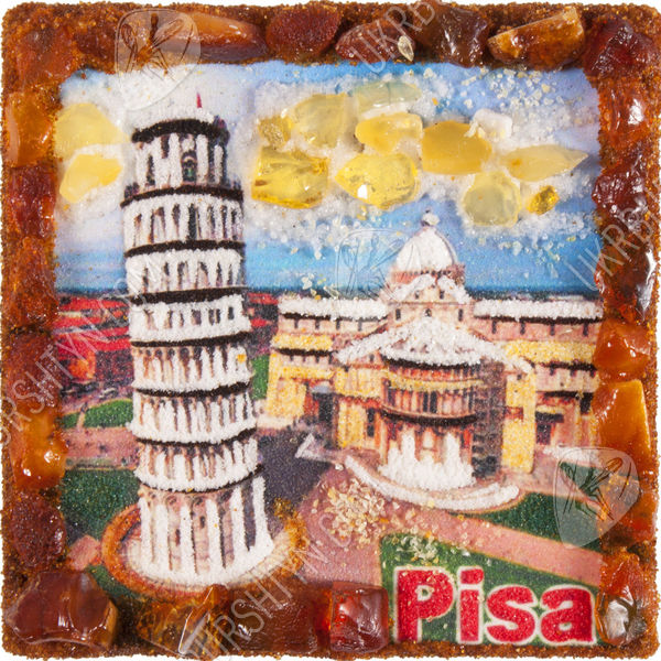 Сувенирный магнит «Пизанская башня»