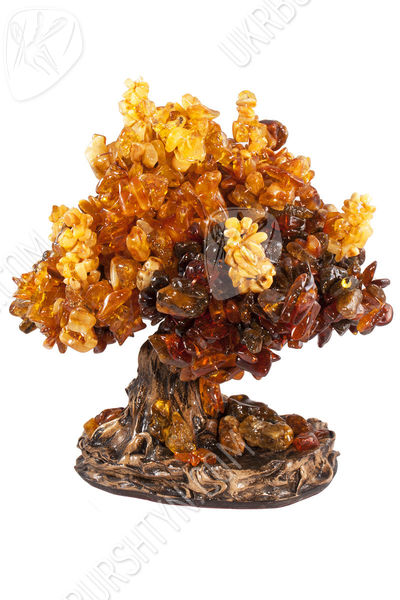 Янтарное дерево-бонсай