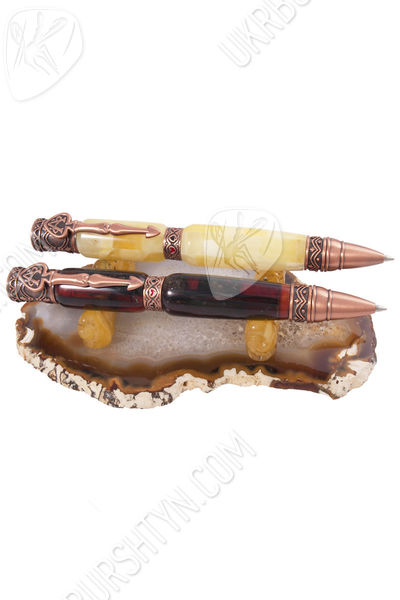 Набор ручек из янтаря «Азарт»