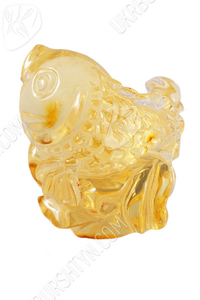 Янтарная статуэтка «Рыбка»