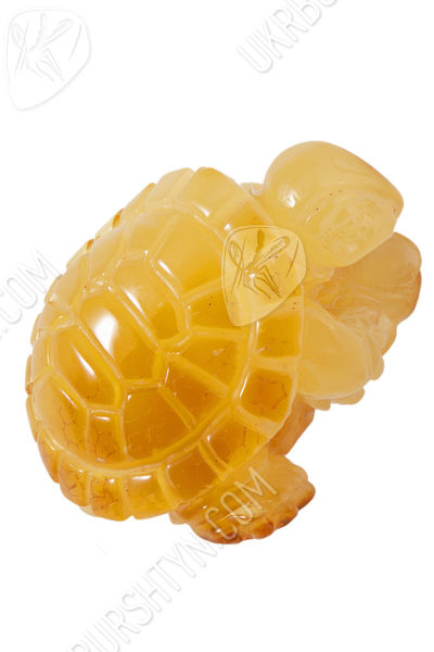 Статуэтка из янтаря «Черепаха»