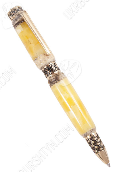 Ручка с резбленным рогом «Узор»