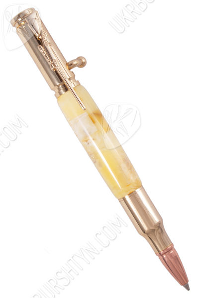 Янтарная шариковая ручка «Охотник»
