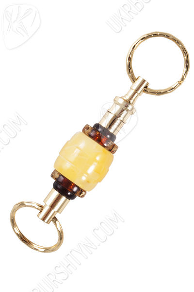 Элитный брелок из янтаря