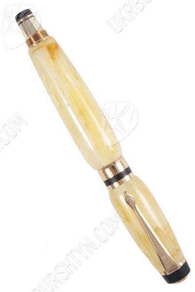 Шариковая ручка из янтаря «Самат»