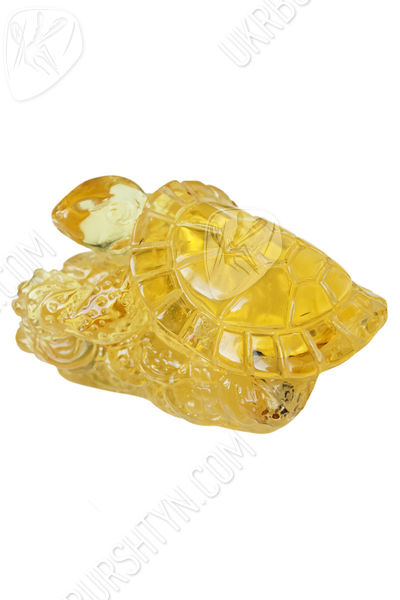 Статуэтка из янтаря «Черепаха»