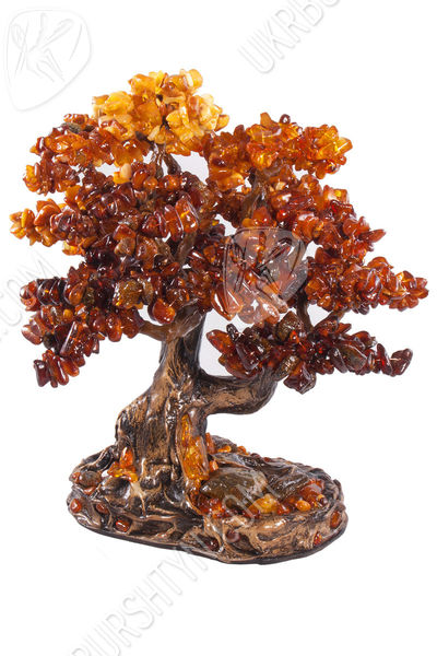 Янтарное дерево-бонсай