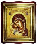 Богородица Игоревская/иконы из пластин 
