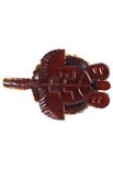 Шкатулка «Черепаха» інкрустована бурштином