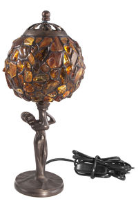 Лампа с янтарем «Грация»