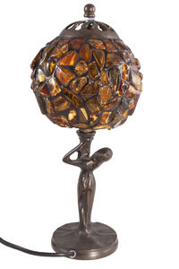 Лампа с янтарем «Грация»