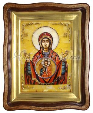  Богородица Знамение/Иконы из пластин 